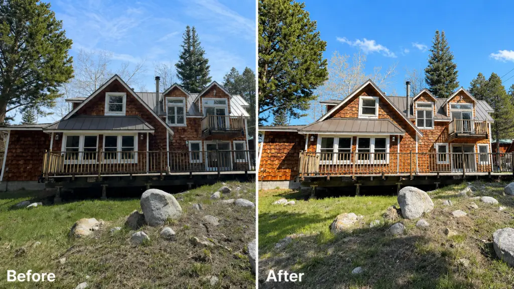 Cedar Shingle Restoration in June Lake