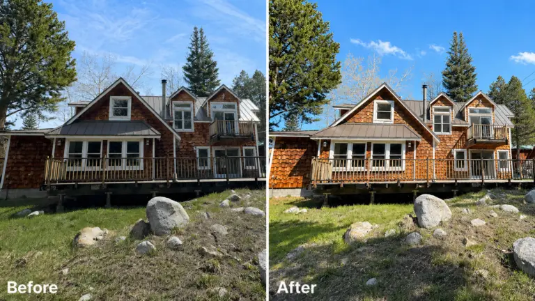 Cedar Shingle Restoration in June Lake